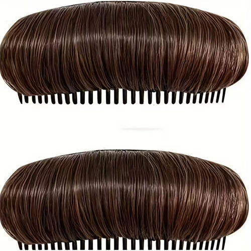 A Two-Piece Wig Designed for Women with Short Hair,